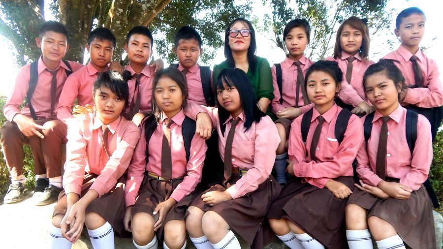 Indian school students (representative)