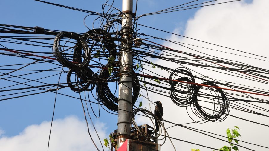 Power lines (representative image)