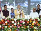 India PM dedicates freight corridor stretch, opens fintech summit
