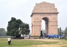 India’s Modi marks 25 years in office with Delhi rally